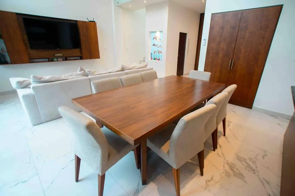 Casa Moderna De 4 Pisos Con Rooftop Vista Al Mar Isla Mujeres Meksyk